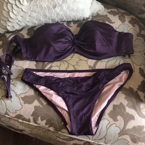 Victoria’s Secret purple bikini